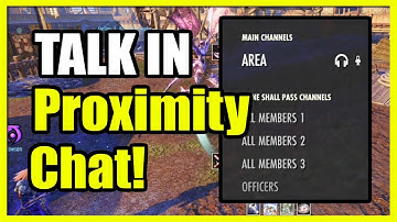 How to Talk in the Proximity Voice Chat on Elder Scrolls Online (PS5 & XBOX)