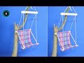 DIY Mini Hanging Outdoor Chair | How To Make Miniature Hanging Swing Chair With Popsicle sticks DIY Mini Hanging Outdoor Chair | How To Make Miniature Hanging Swing Chair With Popsicle sticks