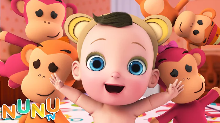 Five Little Monkeys + More Kids Songs | NuNu Tv Nursery Rhymes