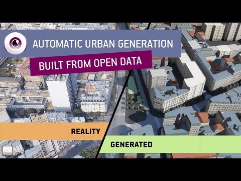 Automatic Urban Generation: Built from Open Data