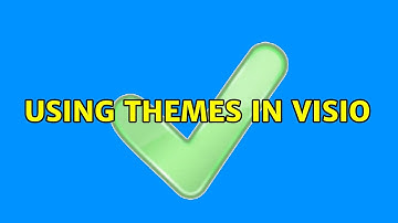 Using themes in visio