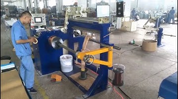 reactor winding machine, Foil winding machine , HV  LV winding , Automatic wire winding machine