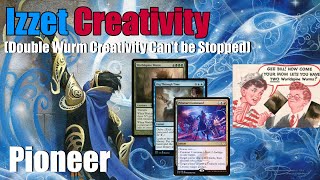 Double Wurm Izzet Creativity 🔵🔴 Izzet Indomitable Creativity Combo | MTG Pioneer
