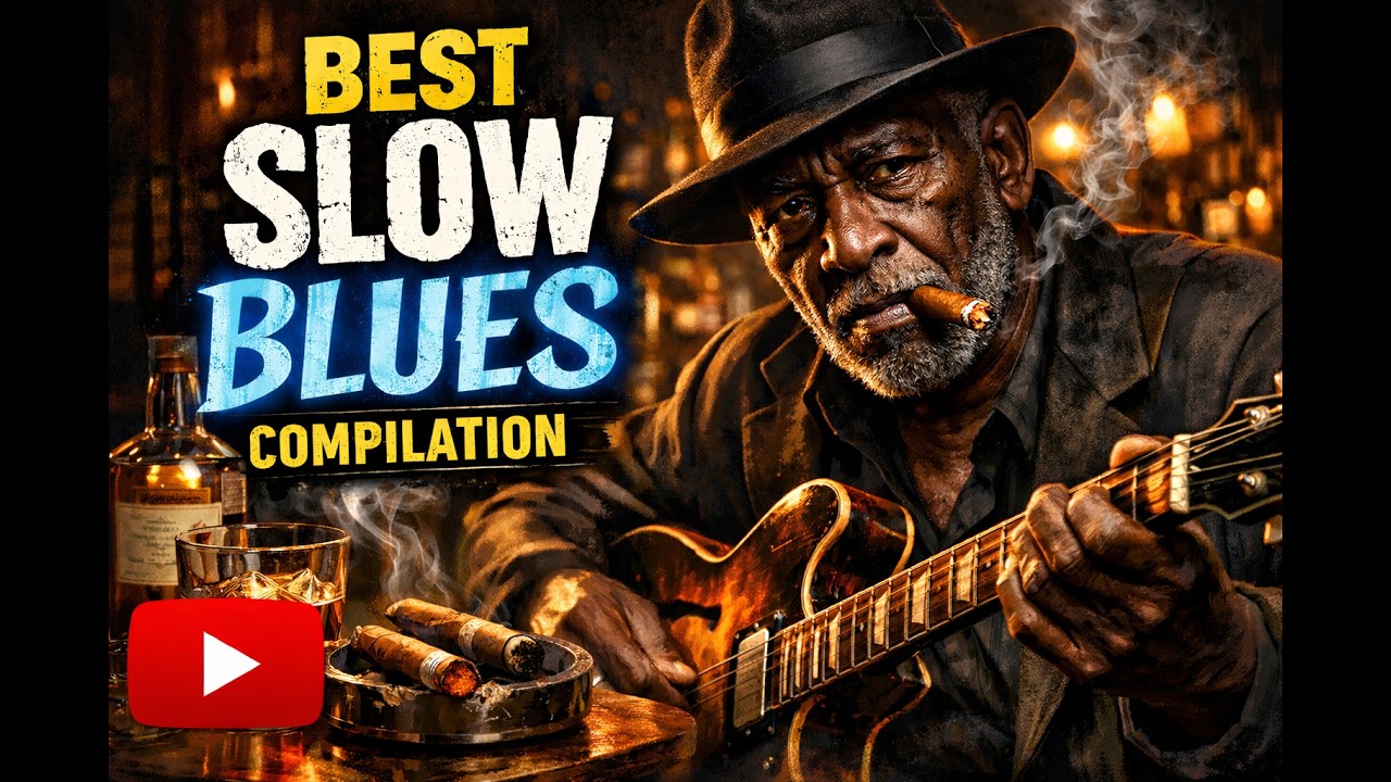 Best Slow Blues Compilation 2026 🎸 Whiskey Blues & Late Night Blues Mix