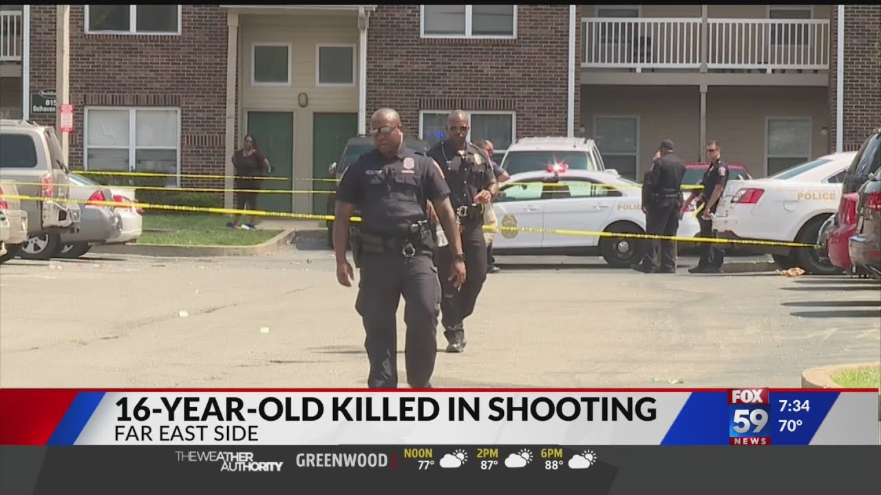 Teen killed in far east side shooting - YouTube
