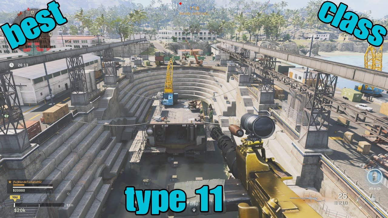 Best type 11 class (call of duty Warzone)