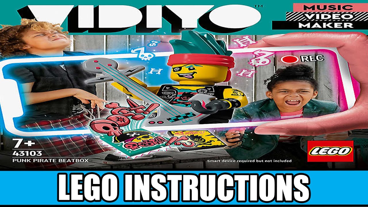 Punk Pirate BeatBox LEGO instructions