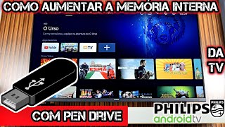 HOW TO INCREASE THE INTERNAL MEMORY OF YOUR PHILIPS ANDROID TV WITH A PENDRIVE screenshot 3