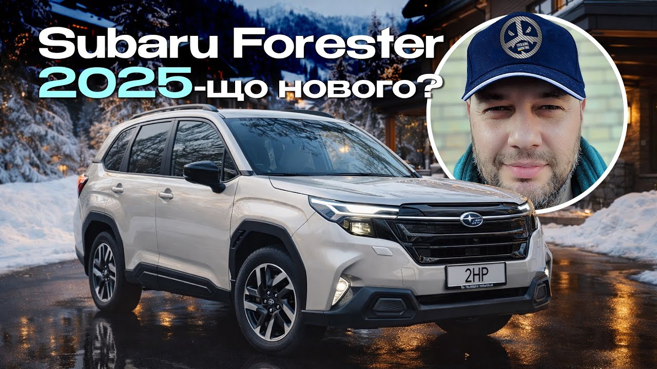 Subaru Forester 2025 - родина буде у захваті?