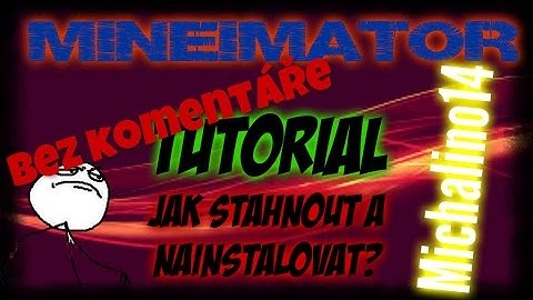 Jak Stáhnout A Nainstalovat Mine-Imator 1.0.0