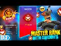 Last time pushing with random players   finally achive master with randoms  garena free fire 