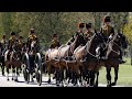 Prince Philip: King's Troop Royal Horse Artillery make way to funeral at Windsor Castle