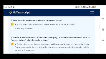 GoTranscript 24.11.2022 Test Answers @GMMGrammy @GrammyBig @elegantever7332