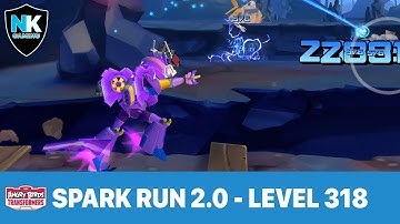 Angry Birds Transformers - Spark Run Series - Level 318 - Featuring Nautica
