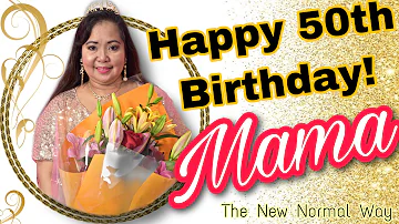 #kenjiCELEBRATES | Happy 50th Birthday Mama | Party during the New Normal