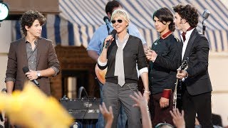 A Look Back at the Jonas Brothers' Visits to Ellen