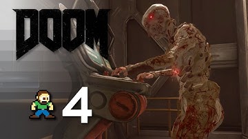 Doom (2016)- PS5 Gameplay Part 4 - Argent Energy Tower (FULL GAME - No Commentary)