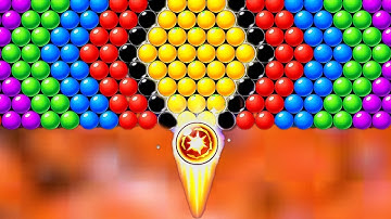 BUBBLE SHOOTER NEW GAMEPLAY LEVEL #322-326 😳 / BUBBLE SHOOTER ANDROID Gameplay #233
