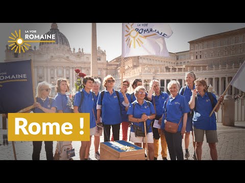 L’arrivée à Rome de La Voie romaine