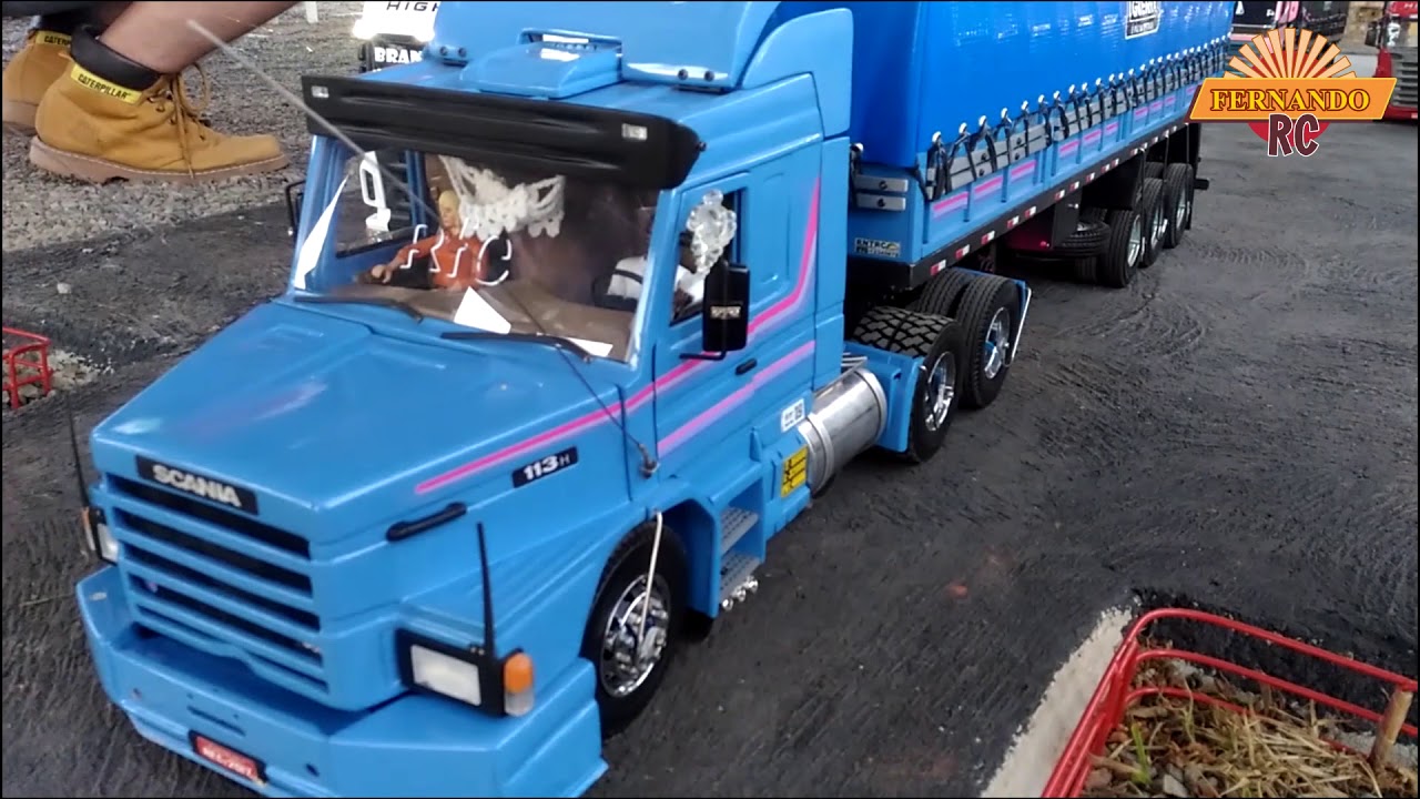 BRUTUS - SCANIA 113 H TOP DE CONTROLE REMOTO 1/14 