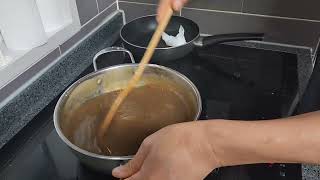도토리묵 쑤기