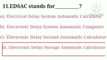 Important MCQS on Computer History and Generations Part- 1👍👍