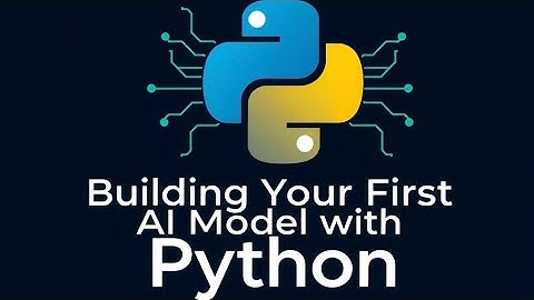 Building your First AI Model with Python #skool #business #viral