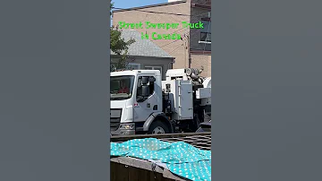 Street Sweeper Truck In Canada Buhayofwsacanada Shorts Shortvideo Trending 