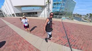 Long Beach Convention Center Walkthrough to Marina Insta 360 X5.