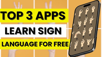 🥇 Top 3 best Apps to Learn Sign Language for Free on your phone