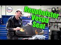 How to reupholster a vespa lx seat