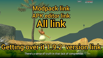 Getting over it mod pack download tutorial.#androidgames #gattingoverit #helpmemakethismakesense