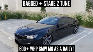 Whats It Like Driving A 600 Whp Bagged Bmw M6 As A Daily? 2018 Bmw M6 Build