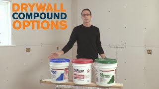 Drywall Joint Compound Options