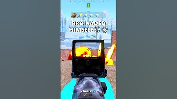 NADED HIMSELF #rust #rustgame #rustcheat #rustconsole #rustchad #rustcheating #rustcheats #rustclips
