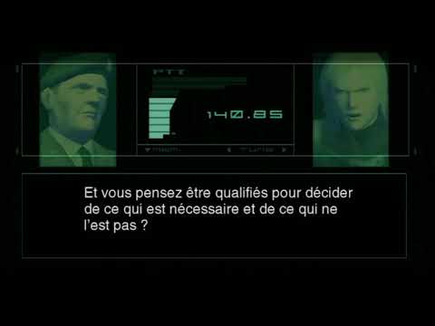 MGS 2 : Dernier codec Colonel / Raiden (VOSTFR)