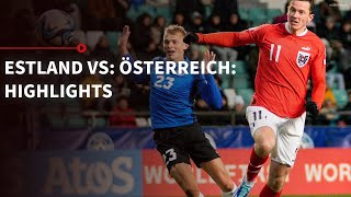 Thumbnail for Pflicht erfüllt! Estland vs. Österreich: Highlights | European Qualifiers