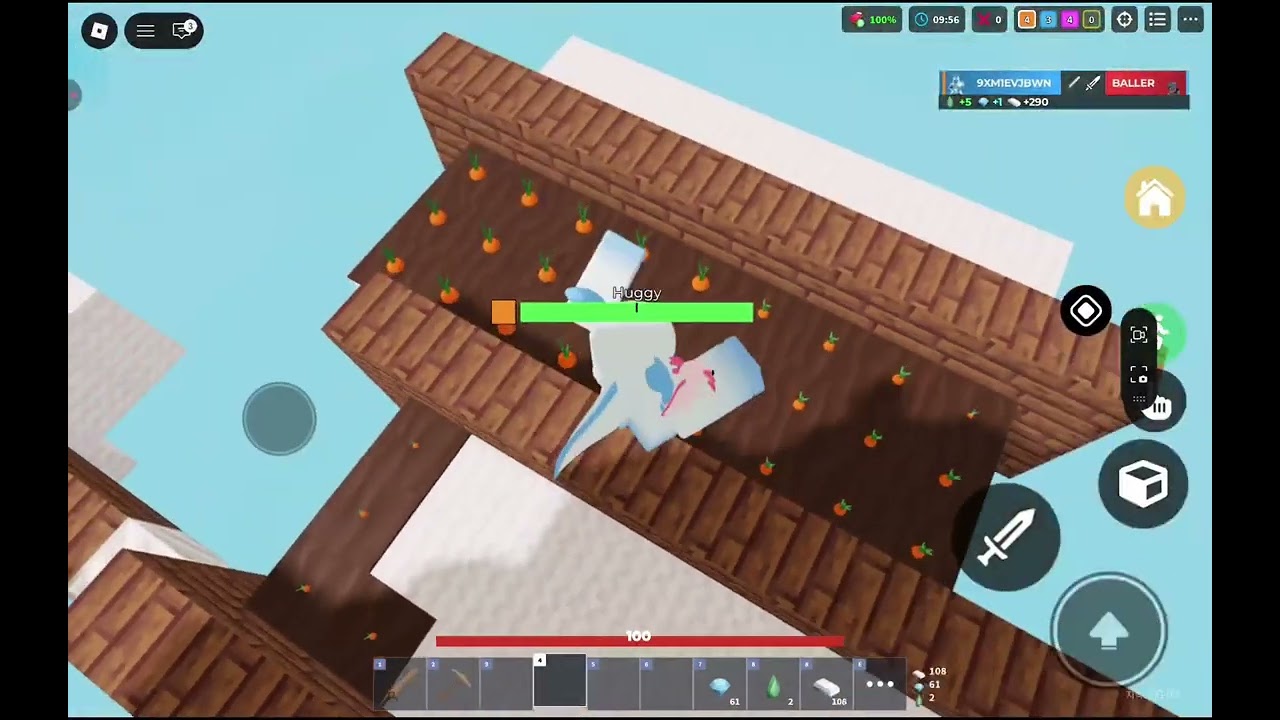 [배드워즈] 농부로 공격 한번도 안 하고 이기기