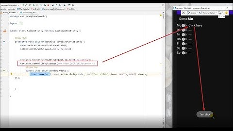 🐞 Set Android TextView onClick Event Listener