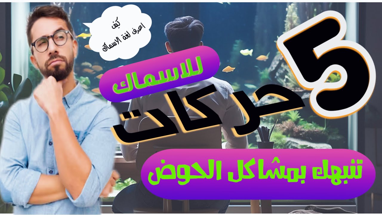 خمس حركات لأسماك الزينة تنبهك بوجود خلل في الحوض #أسماك_زينة #the_water_zoo #goldfish
