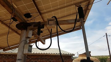 DIY dual axis solar tracking unit UPDATE