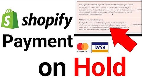 How to Fix Shopify Payment On Hold (New Updated) 2023