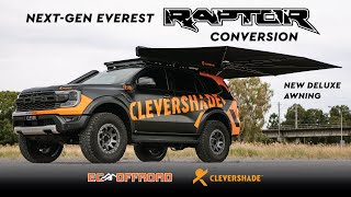 NEXT GEN EVEREST RAPTOR CONVERSION - EC OFFROAD / CLEVERSHADE DELUXE 270 AWNING