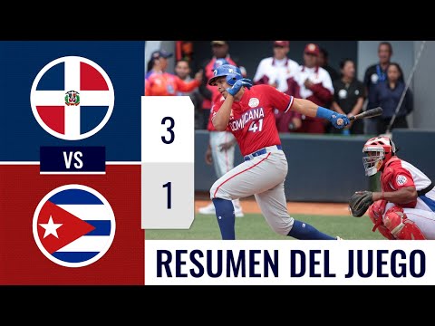 Resumen República Dominicana vs Cuba | Serie del Caribe 2023 -03-feb