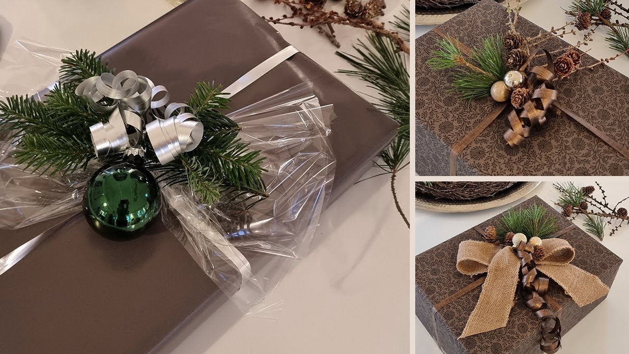 Inspiration til Julegaveindpakning, der får folk til at sige WAUU!