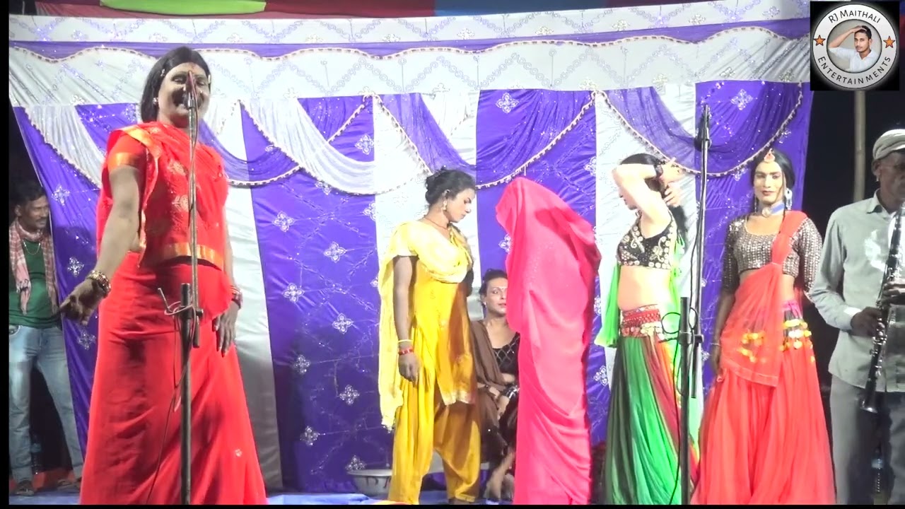 #sundar ban k sundar full k nach part-14 gauripur k nach#maithali nach parogram sirha nepal