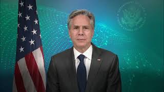 Secretary Blinken's video remarks for the Global Health Security and Diplomacy Symposium