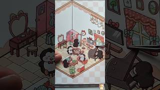 “Cozy Penguin Home 🐧✨ | Tiny Sticker Miniature Room ASMR [Part 1]