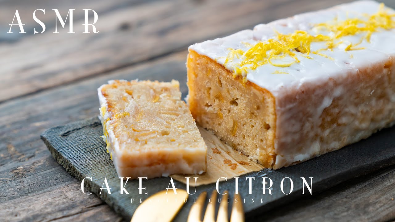 [ASMR] How to Make Cake Au Citron (Lemon Cake) | Peaceful Cuisine
