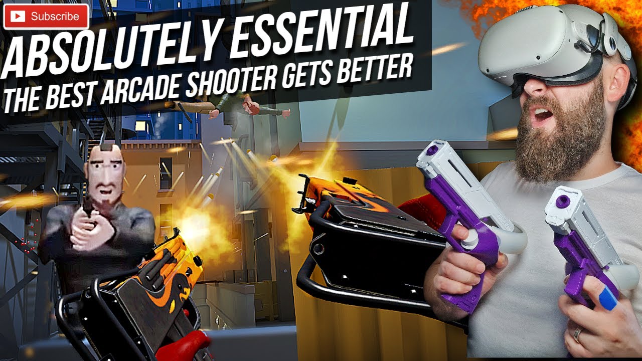 Every VR owner needs this game! // The BEST Quest 2 ARCADE SHOOTER gets BETTER!